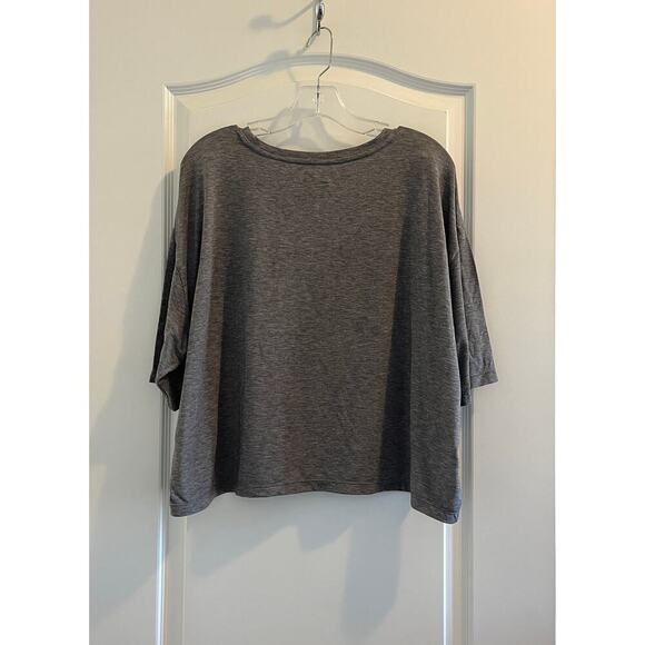 GapFit Oversized Crop Jersey Tee - Picture 2 of 6